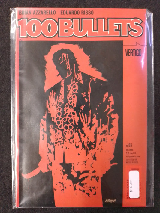 100 Bullets Issue 65 - Vertigo Comics  - By Brian Azarello Comic Book - N09049