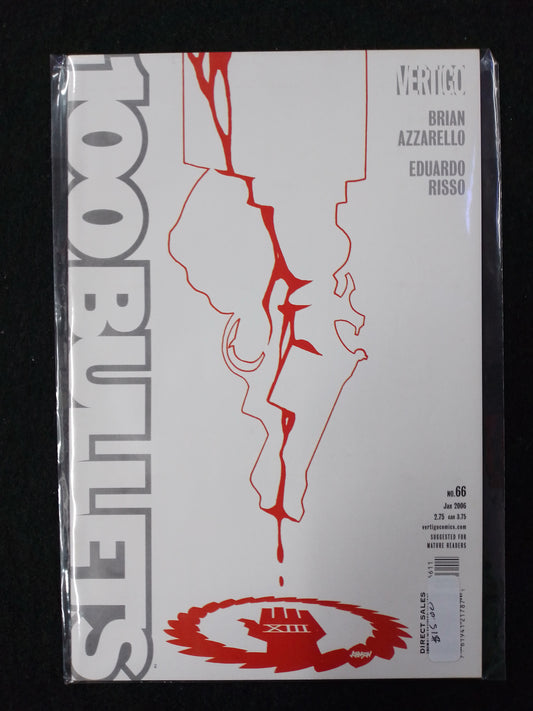 100 Bullets Issue 66 - Vertigo Comics  - By Brian Azarello Comic Book - N09050