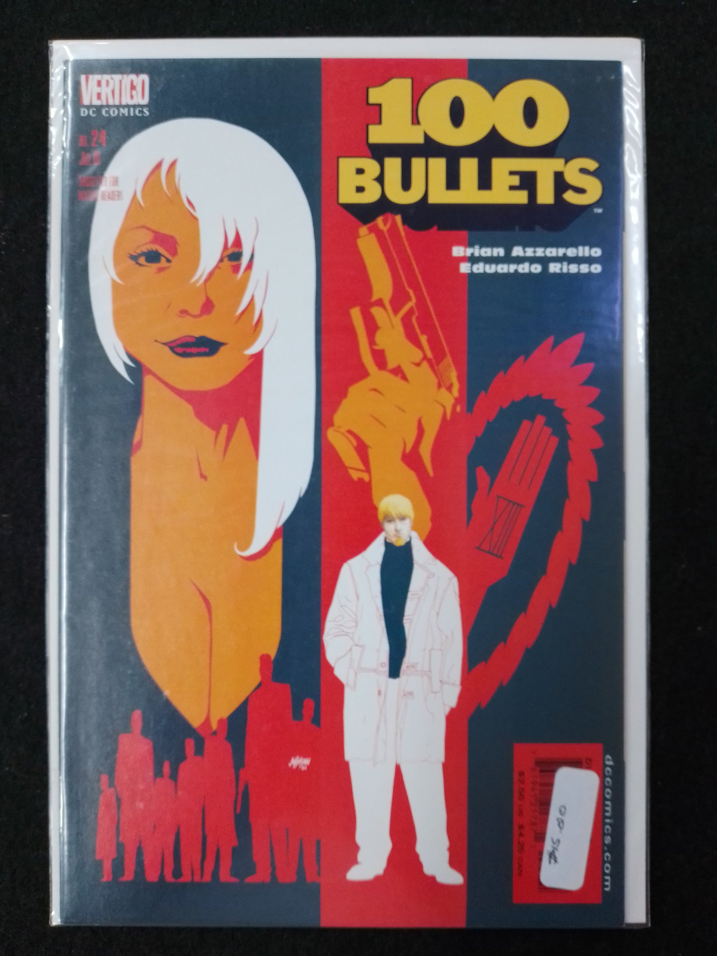 100 Bullets Issue 24 - Vertigo Comics  - By Brian Azarello Comic Book - N09058