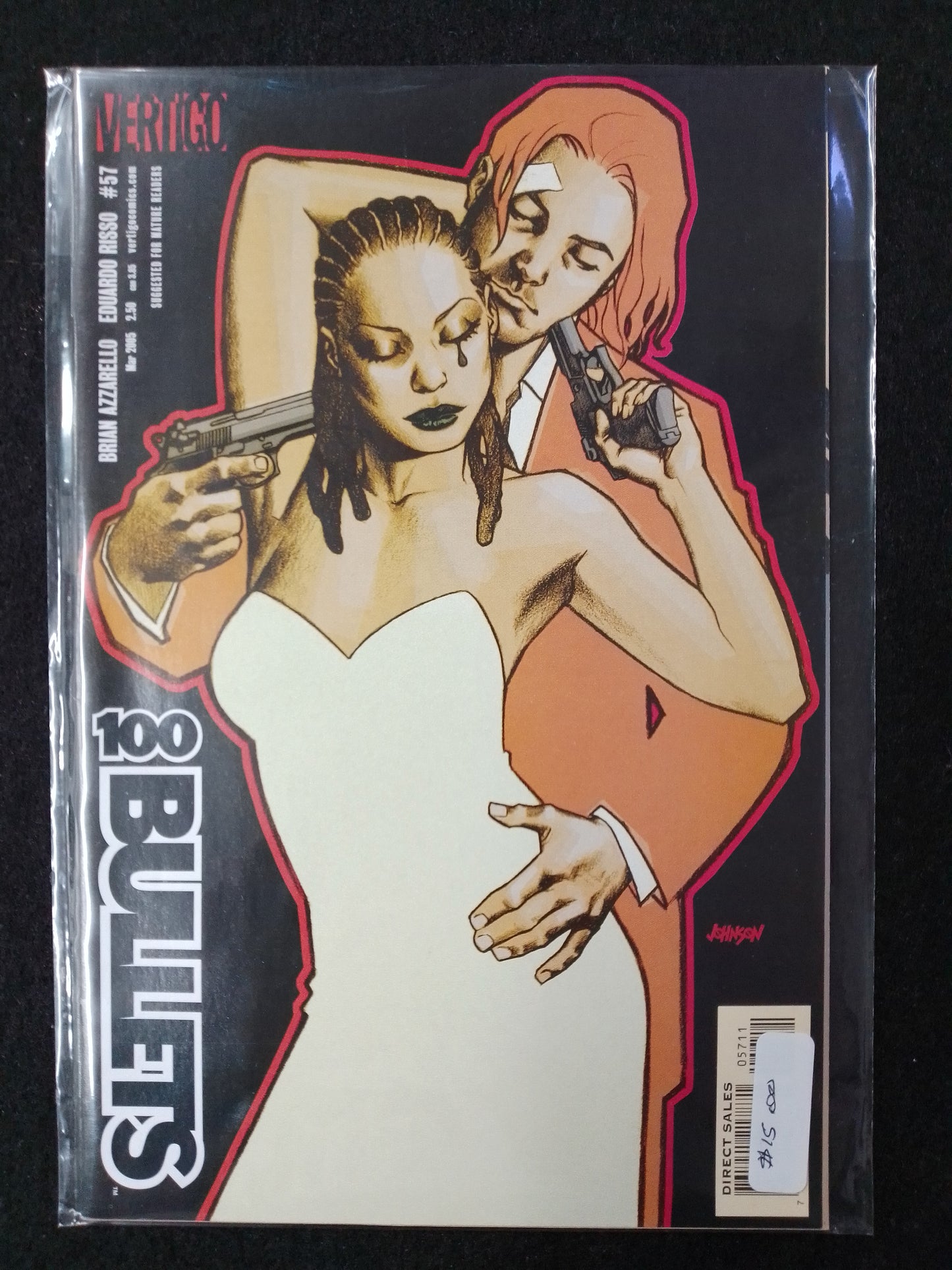 100 Bullets Issue 57 - Vertigo Comics  - By Brian Azarello Comic Book - N09063