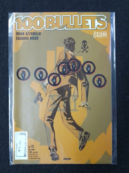 100 Bullets Issue 73 - Vertigo Comics  - By Brian Azarello Comic Book - N09068