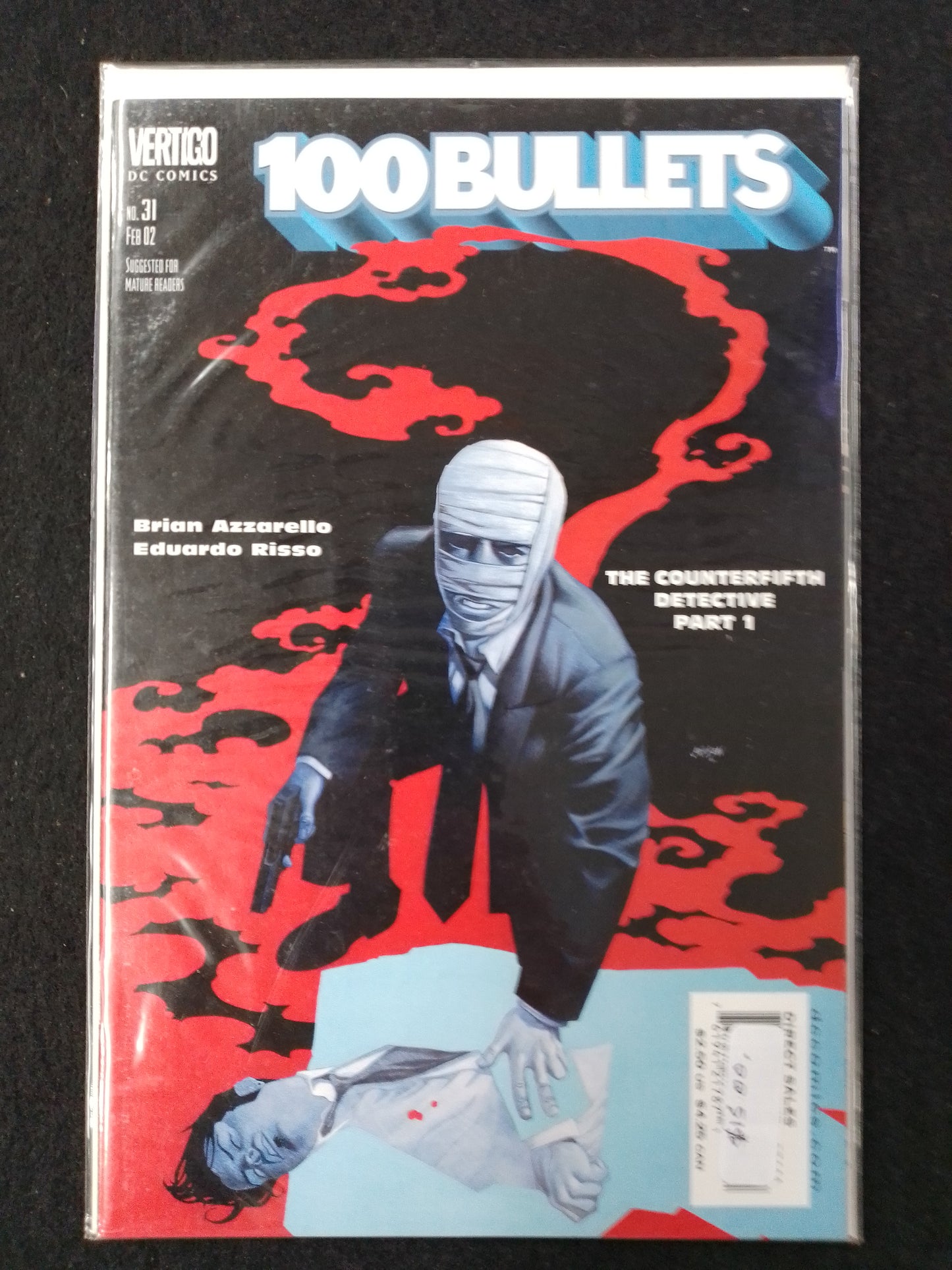 100 Bullets Issue 31 - Vertigo Comics  - By Brian Azarello Comic Book - N09079