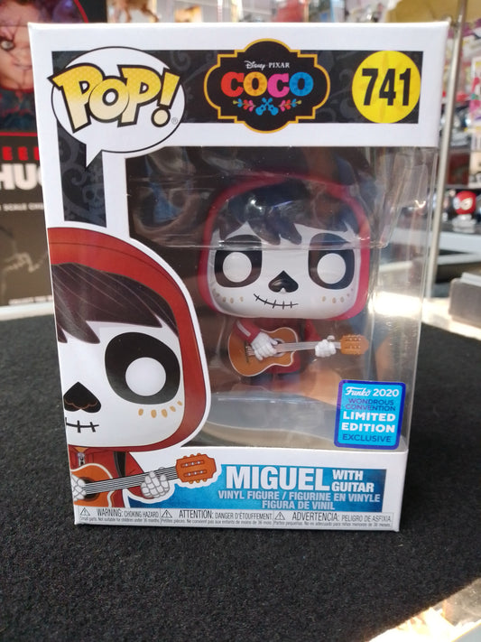 Funko Pop! Disney: Coco - Miguel With Guitar (2020 Wondrous Convention) #741 - N09322