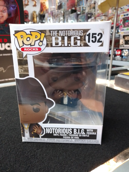 Funko POP! Rocks Vinyl The Notorious B.I.G (With Fedora) #152 - N09324