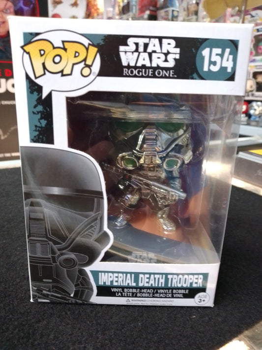 Funko Pop! Star Wars Rogue One Imperial Death Trooper (#154) Figure - N09327