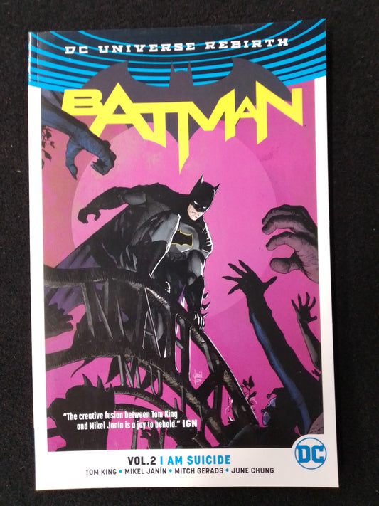 DC Universe Rebirth - Batman Vol 2 I Am Suicide Graphic Novel - N09453