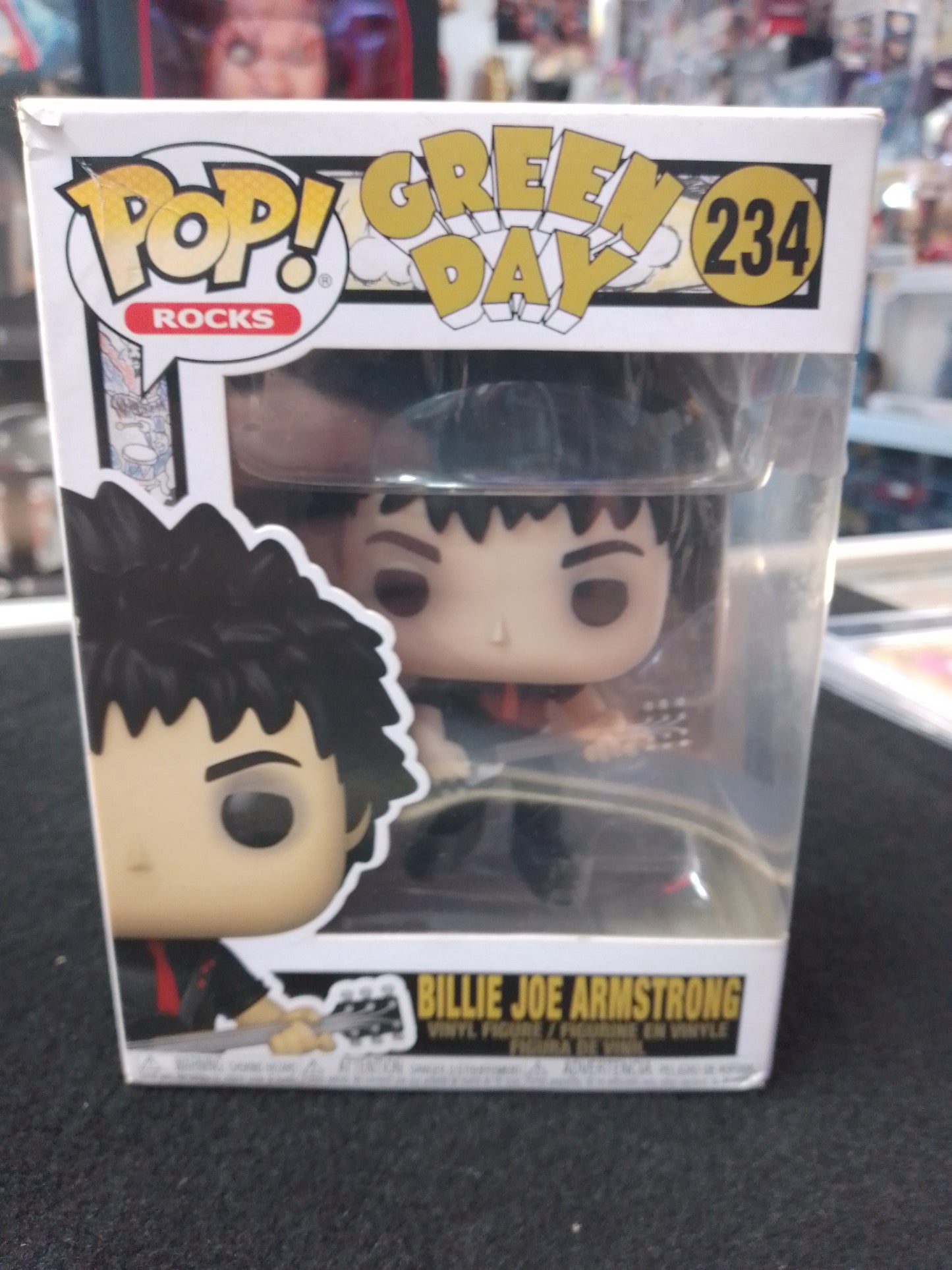 Funko Pop! Vinyl Green Day Billie Joe Armstrong #234 Figurine - N09558