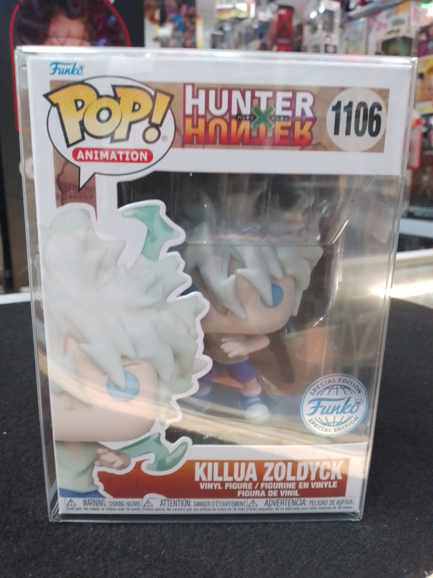 Funko POP! Hunter X Hunter Killua Zoldyck #1106 Vinyl Figure - N09562