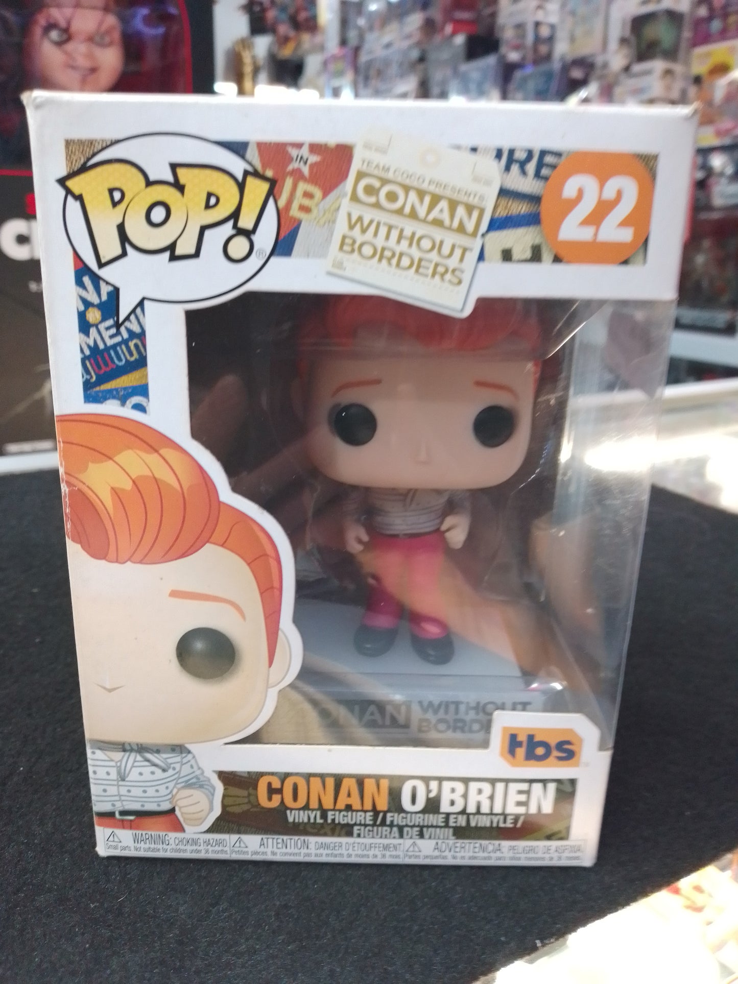 Funko Pop! Conan O’Brien – Conan O’Brien in K-Pop Outfit Pop! Vinyl Figure (RS) #22 - N09564