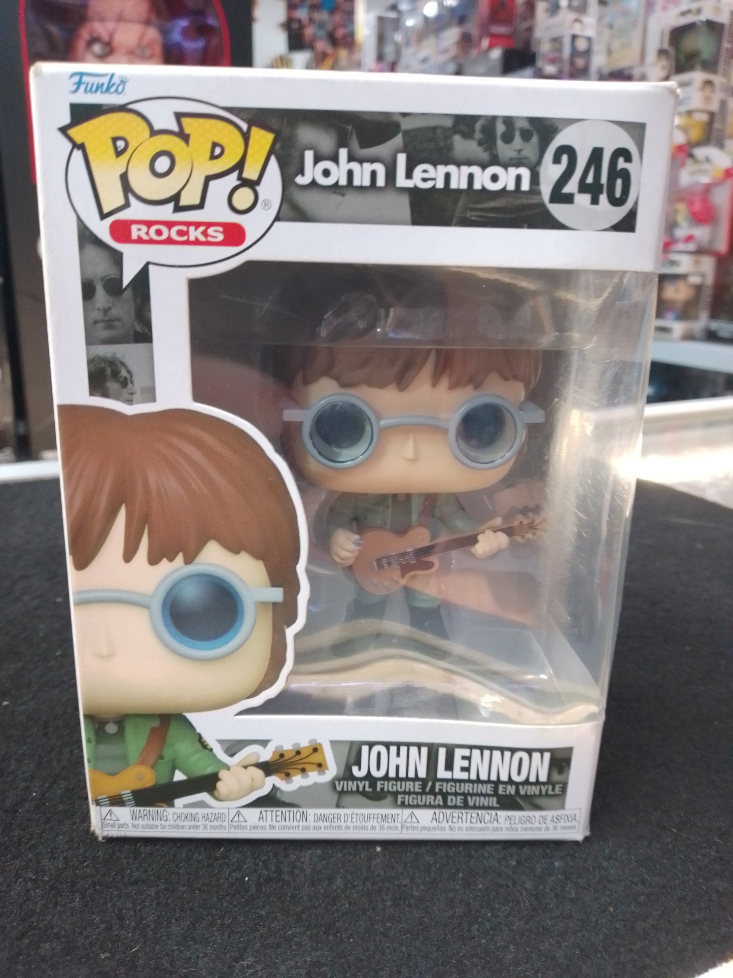 Funko Pop! John Lennon - John Lennon with Military Jacket Pop! Vinyl! #246 - N09565