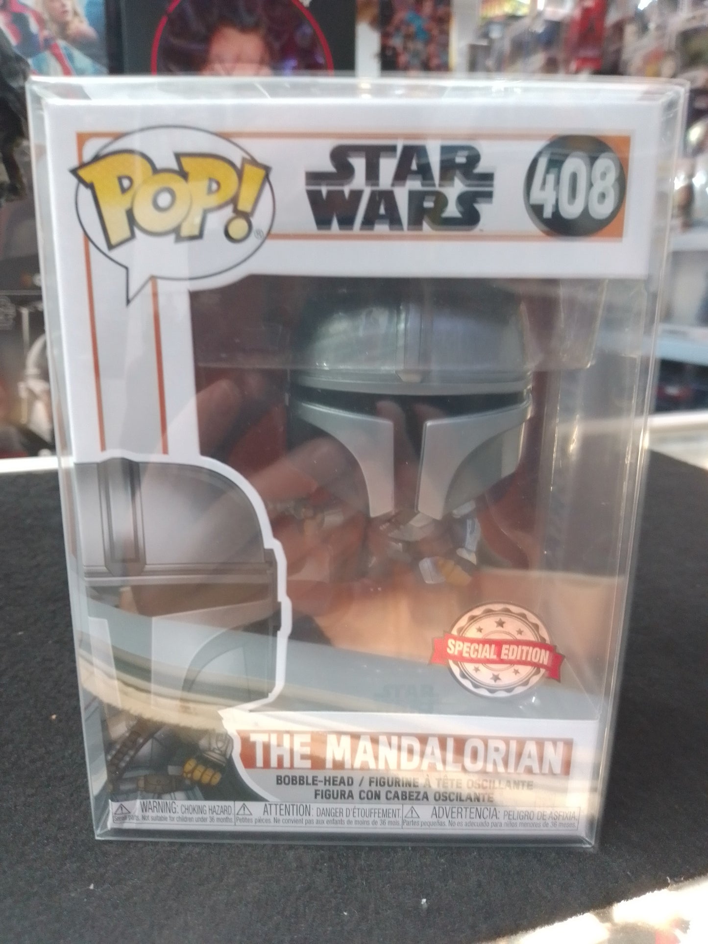 FUNKO POP! - Star Wars: The Mandalorian - SPECIAL EDITION pop! vinyl figure #408 - N09572