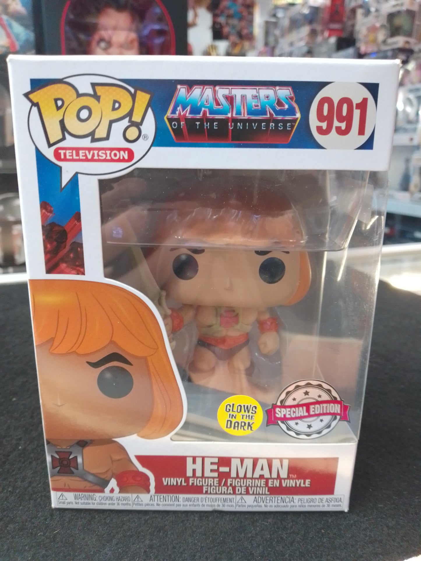 Funko Pop! Masters of the Universe He-Man Pop! Vinyl! #991 - N09573