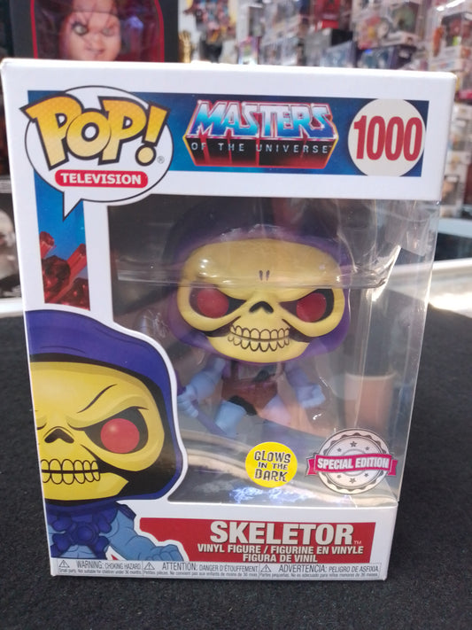 Funko Pop! Television Skeletor (Battle Armor) (Glow in the Dark) #1000 Vinyl Figure - N09579