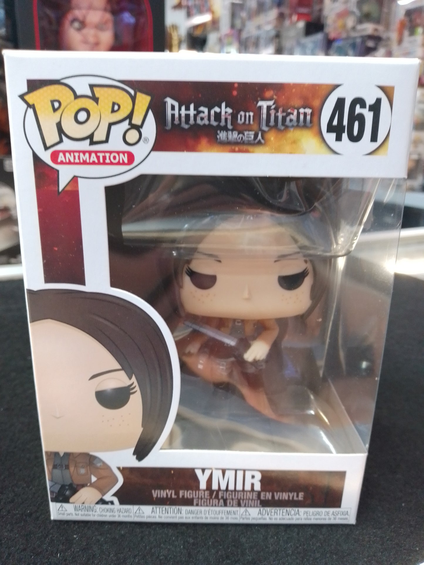 Funko Pop! ATTACK ON TITAN - Ymir #461 Pop Vinyl Figure - N09586