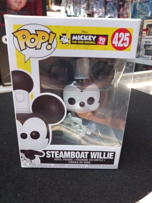 Funko Pop! Disney: Mickey's 90Th - Steamboat Willie Collectible Figure - N09591