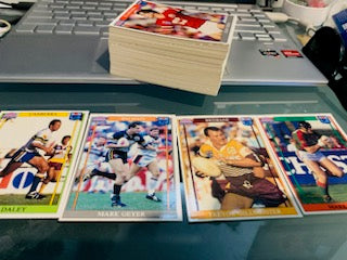 1993 RUGBY LEAGUE MIXED CARD LOT