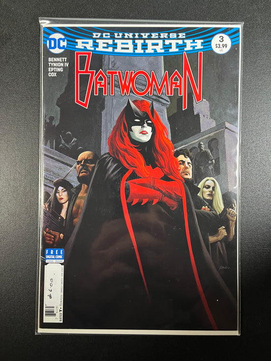 Batwoman Vol. 2 #3 Direct Cover DC Universe Rebirth DC Comics