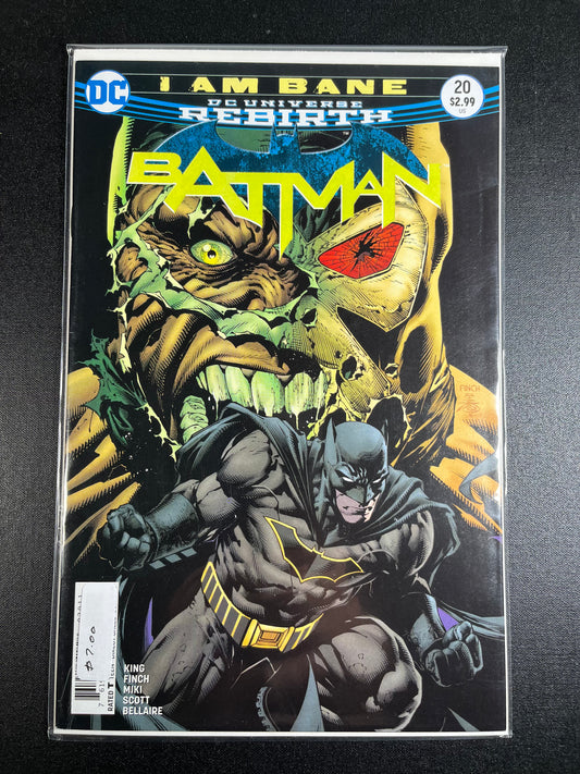 Batman (I Am Bane) #20 DC Universe Rebirth DC Comics 2017