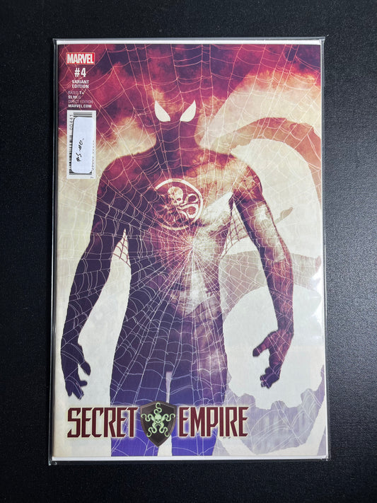 Secret Empire #4 "Hydra Hero" Spider-Man Variant Marvel Comics 2017