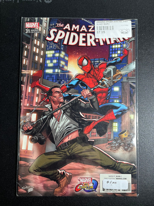 Amazing Spider-Man #31 Marvel vs Capcom Variant Cover Marvel Comics