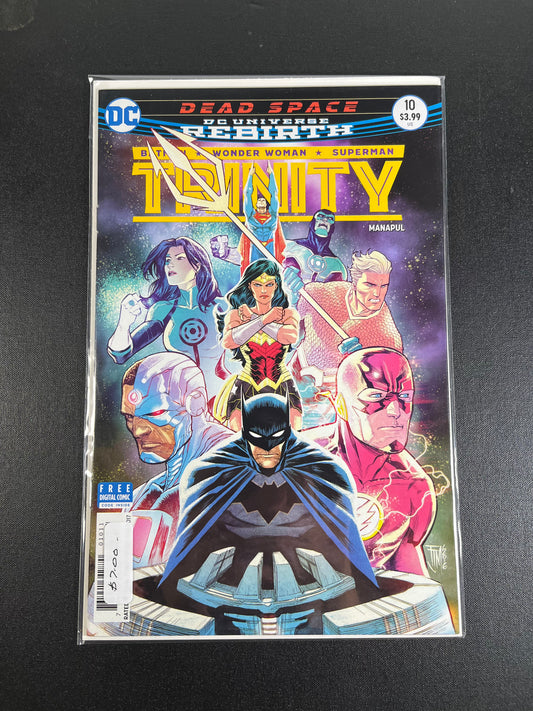 Trinity #10 Dead Space Part 2 DC Universe Rebirth DC Comics 2017