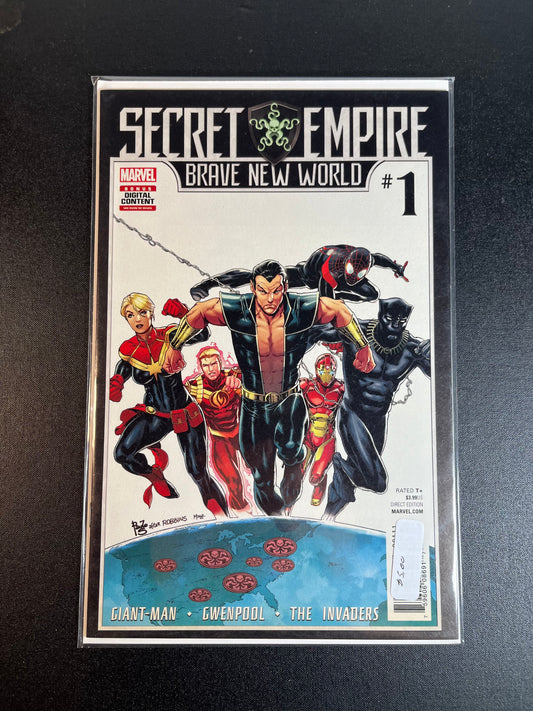 Secret Empire Uprising #1 Brave New World Variant Cover Marvel Comics Book