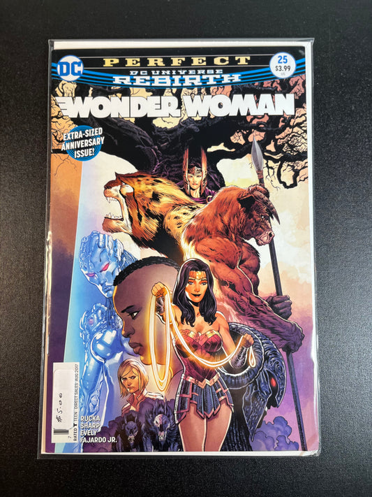 Wonder Woman #25 Perfect Variant DC Universe Rebirth DC Comics 2017