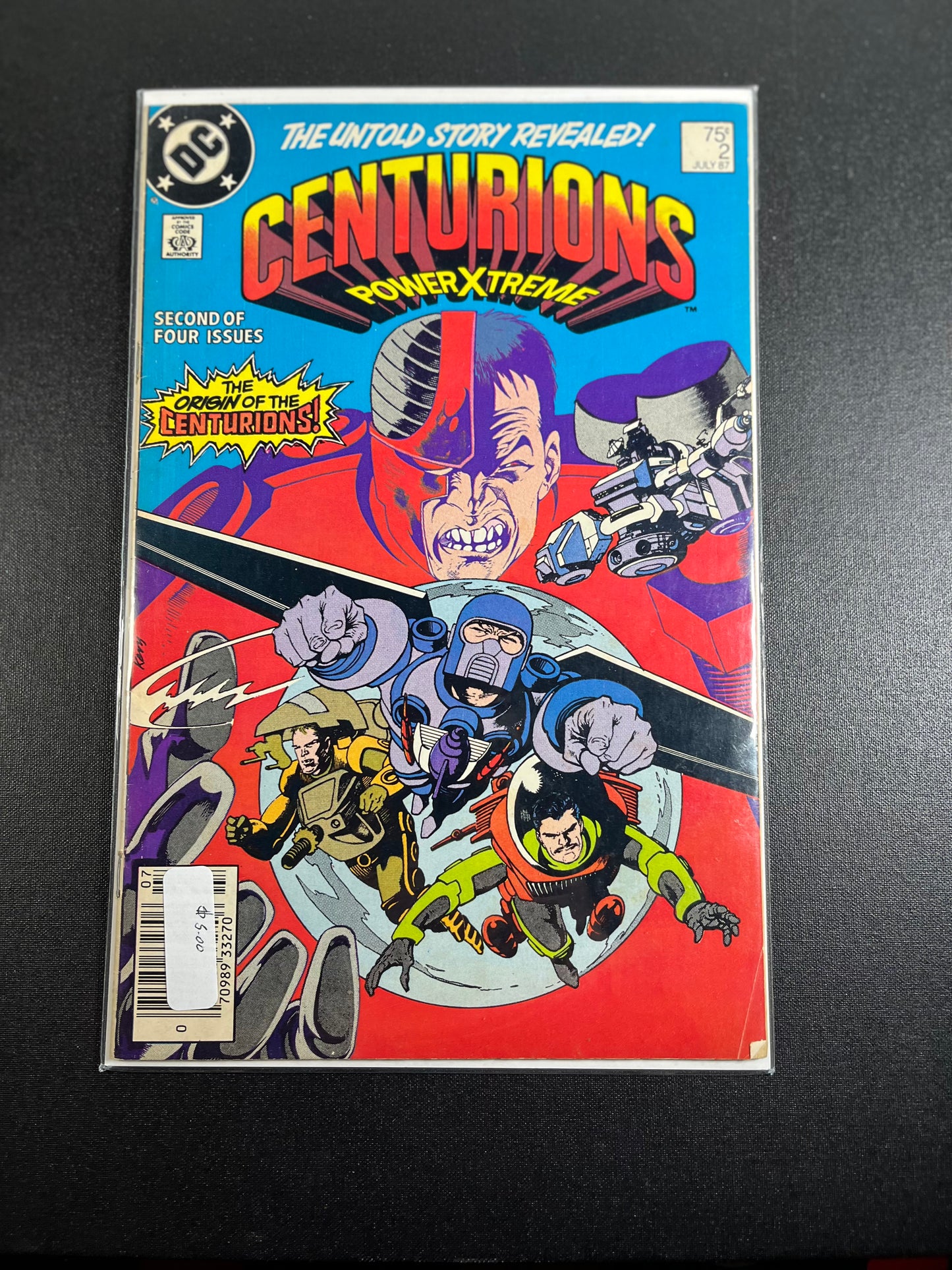 Centurions #2 Vol .1 DC Comics Origin Story