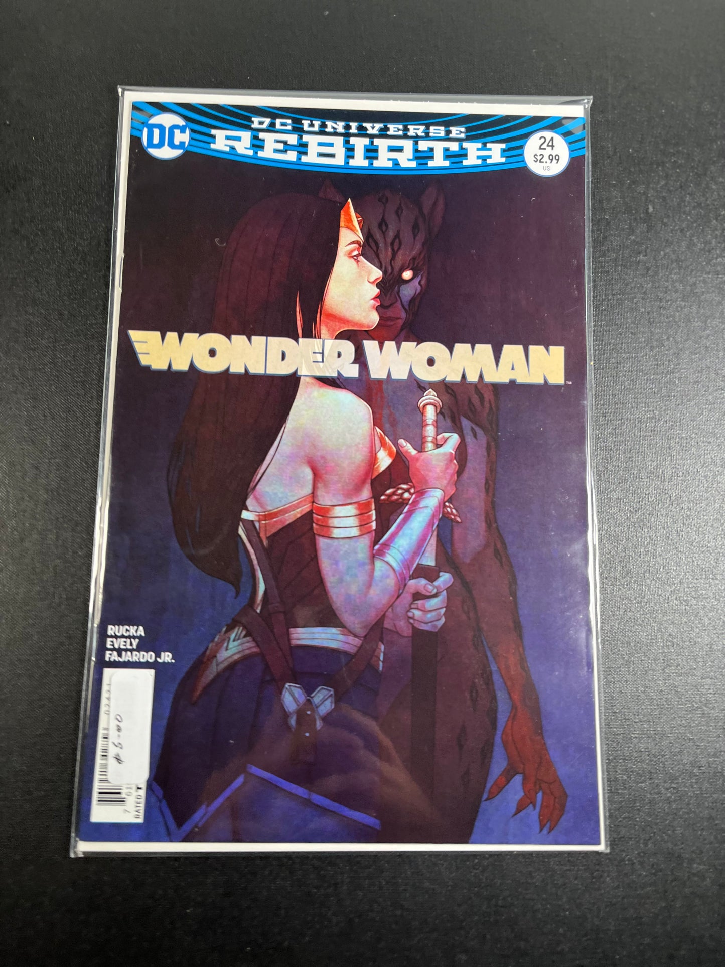 Wonder Woman #24 Cheetah Cover DC Universe Rebirth DC Comics 2017