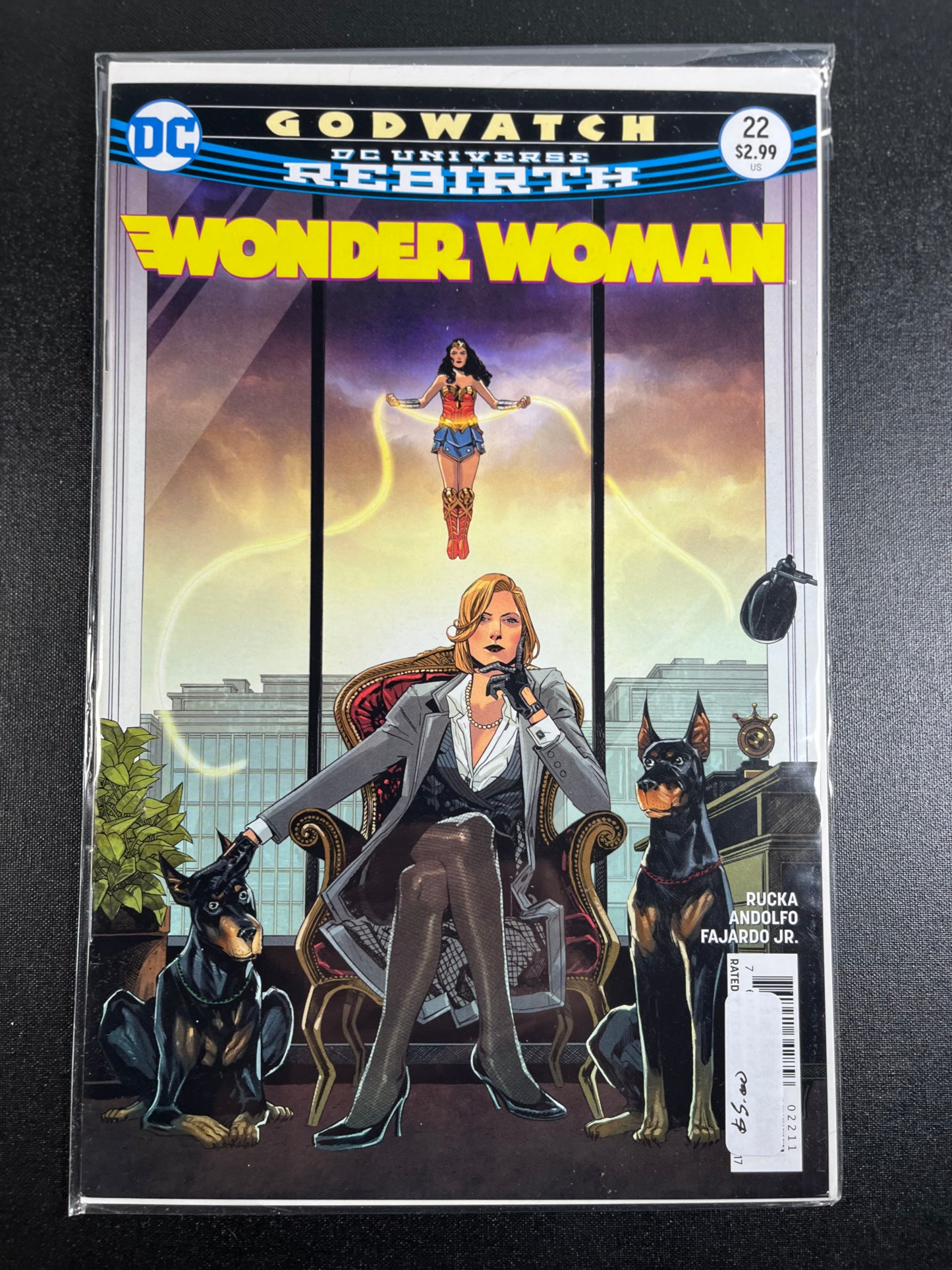 Wonder Woman #22 Godwatch DC Universe Rebirth DC Comics 2017