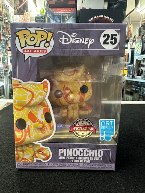 Disney Pinocchio Artist Series #25 - Funko POP! vinyl Figure Special Edition Art