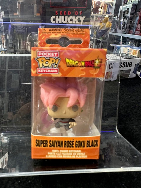 Super Saiyan Rose Goku Black pocket pop Keychain