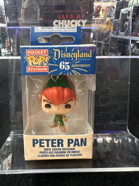 Funko Pocket Pop Keychain Disneyland 65th Anniversary Peter Pan Vinyl Figure