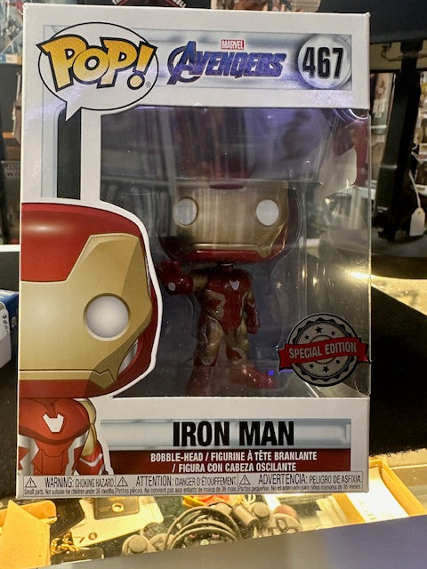 Funko POP Marvel Iron Man #467 - Store Exclusive Special Edition