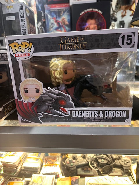 FUNKO POP! RIDES: Game Of Thrones - Drogon & Daenerys #15