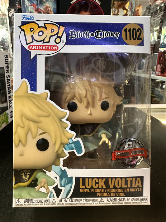 FUNKO POP Luck Voltia 1102 Black Clover