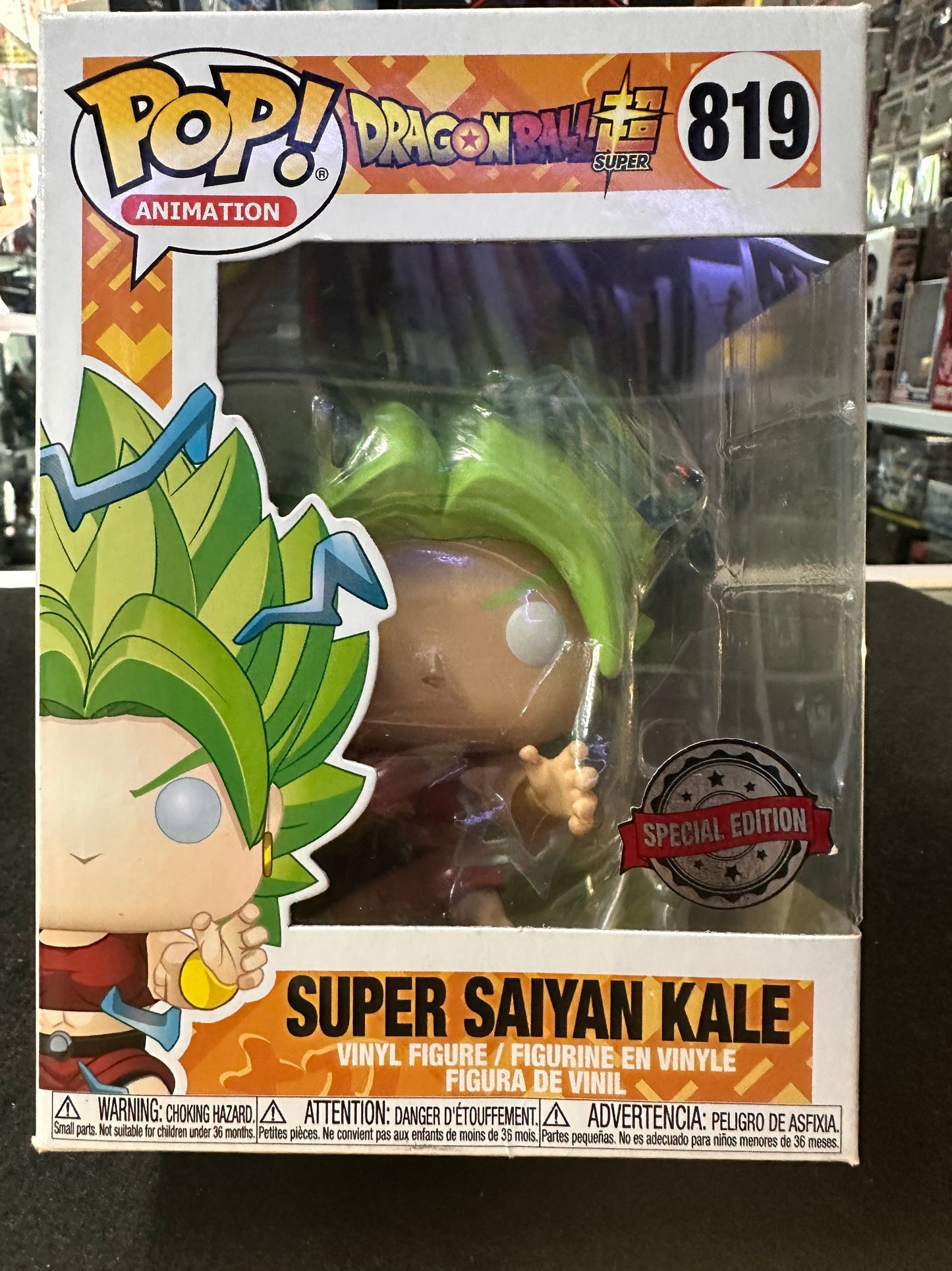 Funko Pop Super Saiyan Kale  Exclusive #819