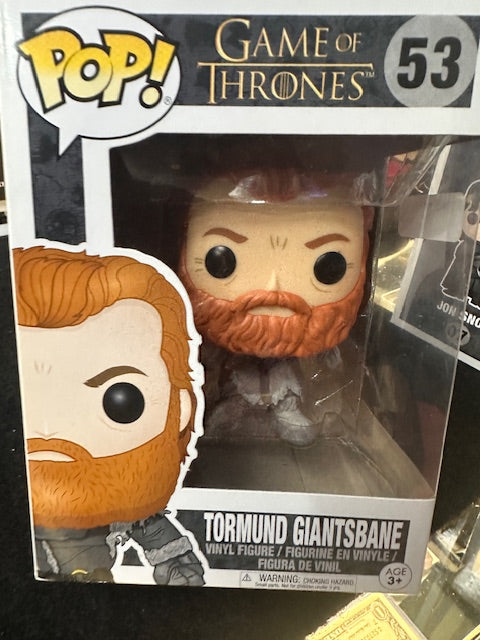 Tormund Giantsbane Funko Pop! Game of Thrones - #53 - Vaulted