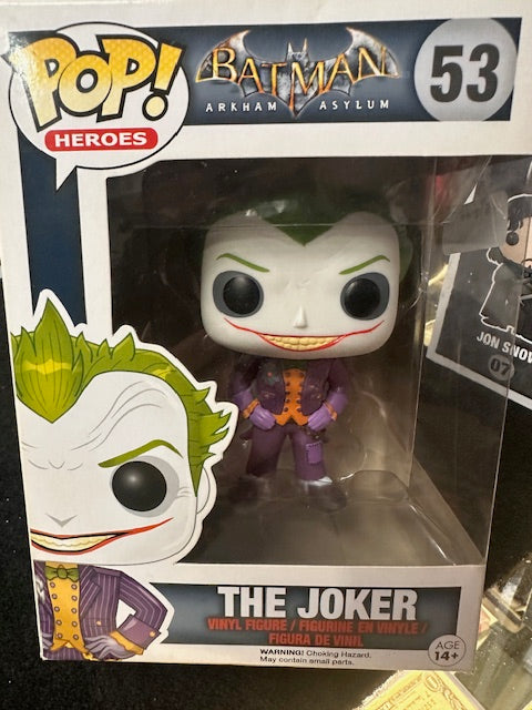 FUNKO POP! HEROES - BATMAN ARKHAM ASYLUM #53 THE JOKER