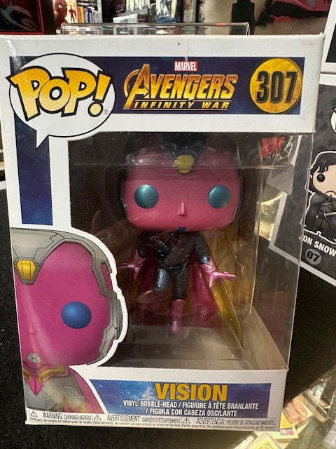 Marvel Funko Pop - Vision - Avengers Infinity War - No. 307