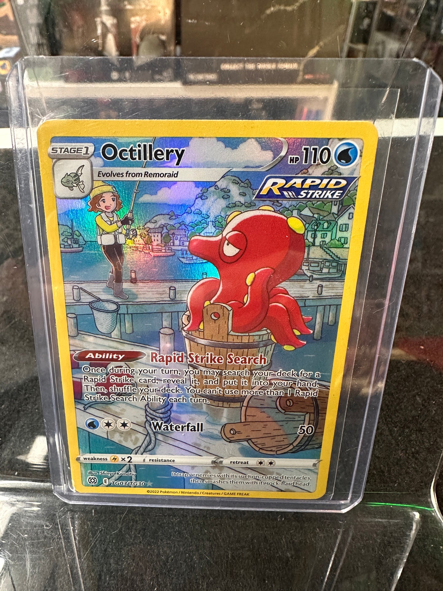 Pokemon Octillery TG03/TG30 - Brilliant Stars - Ultra Rare