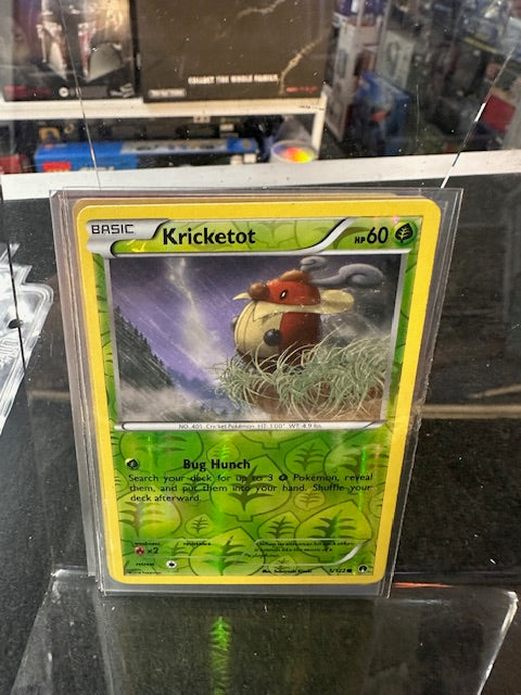 KRICKETOT Reverse Holo 5/123 Breakpoint Pokemon Card