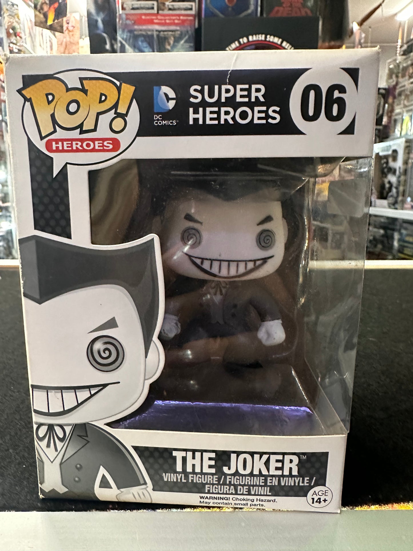 Funko Pop Heroes Vinyl Figure - The Joker Super Heroes # 06