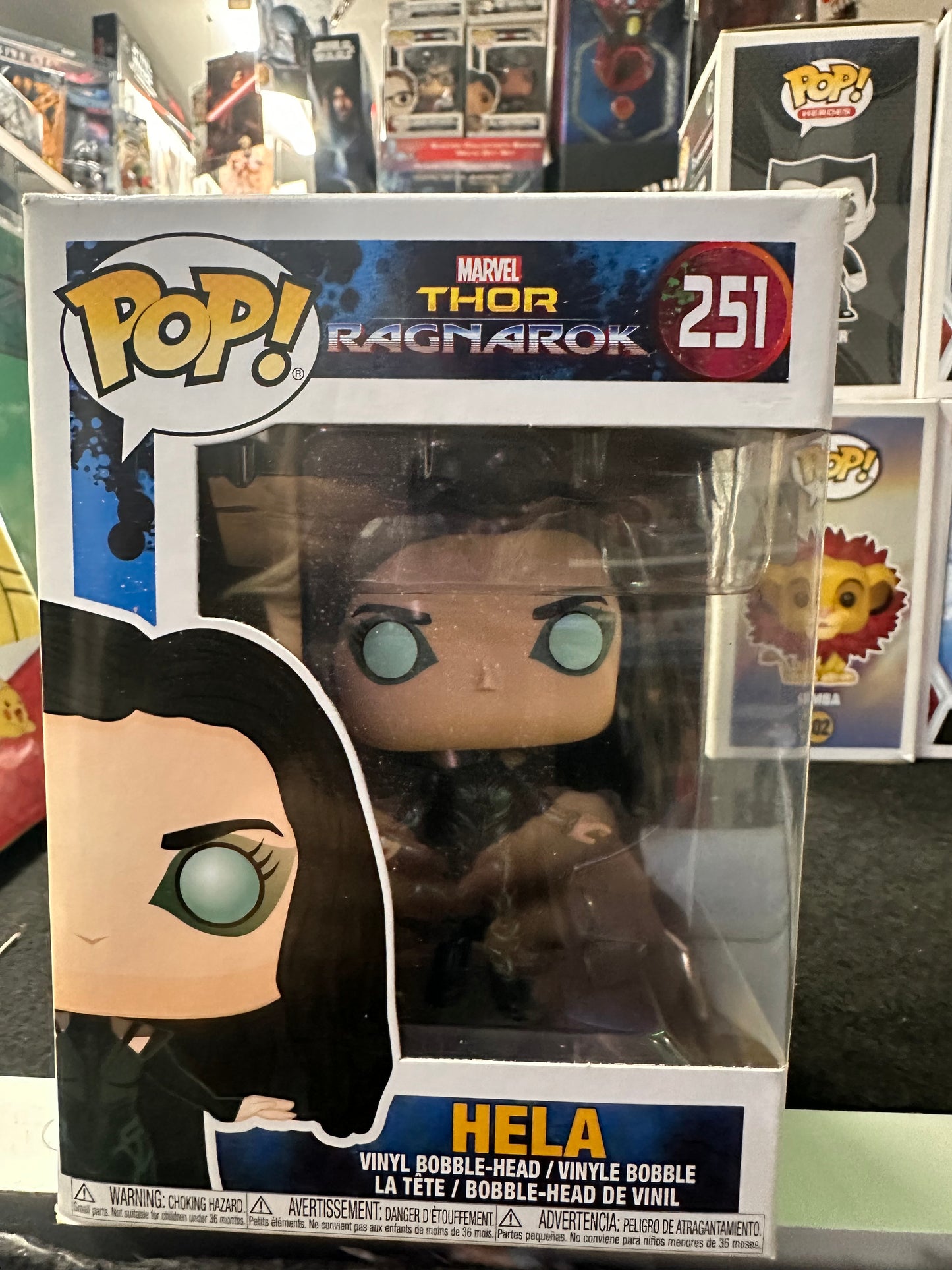 Funko Pop! Vinyl - Marvel - Thor Ragnarok - Hela #251