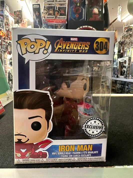 Marvel Funko Pop - Iron Man - Avengers: Infinity War - No. 304