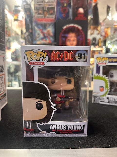 FUNKO POP! Vinyl  ACDC ANGUS YOUNG NO.91