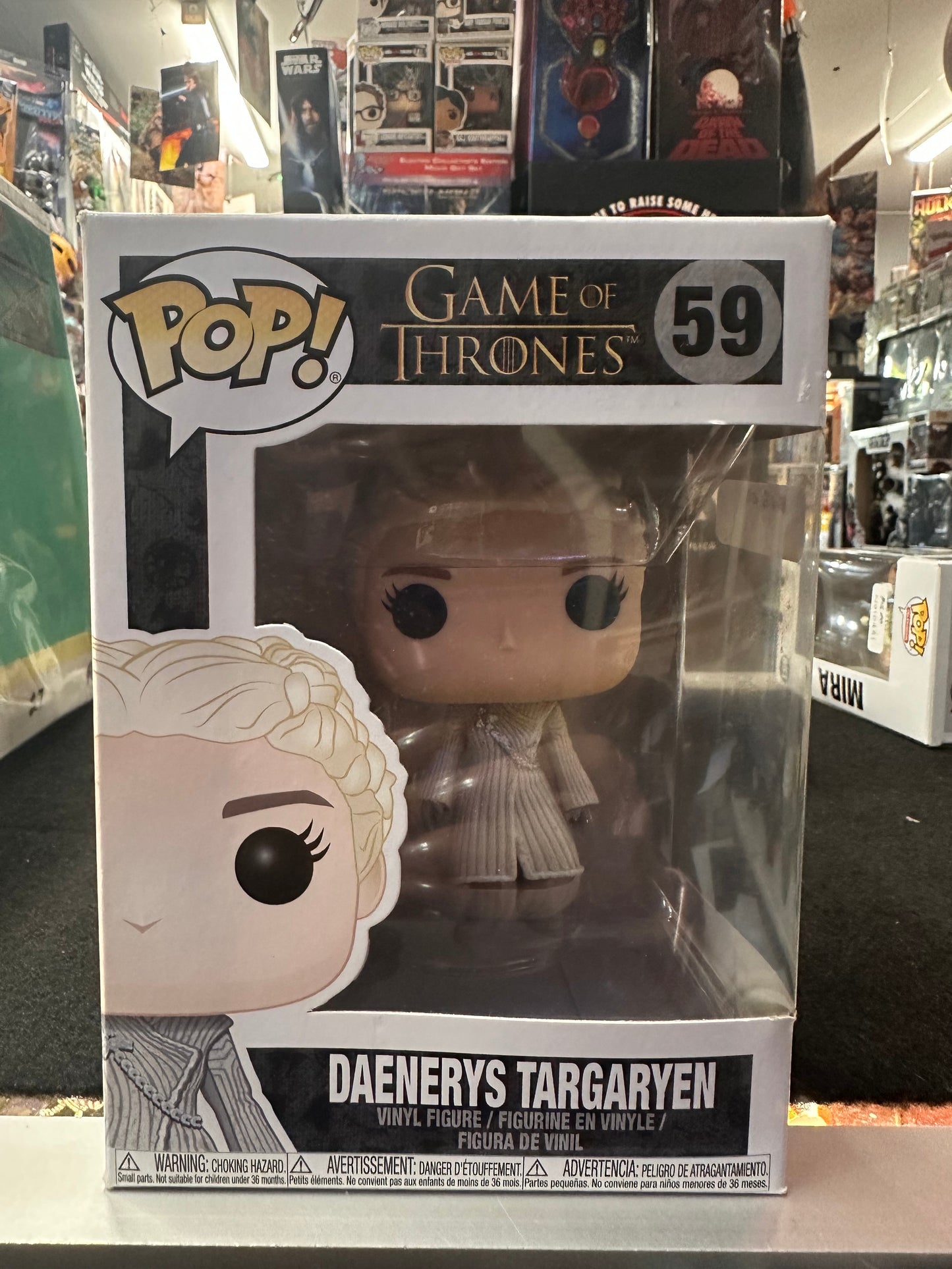 DAENERYS TARGARYEN #59 GAME OF THRONES FUNKO POP! VINYL - RARE AND VAULTED