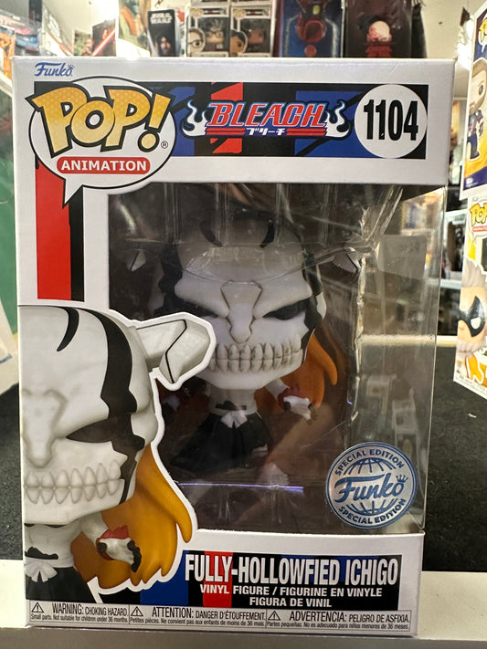 FULLY-HOLLOWFIED ICHIGO Bleach Funko POP! #1104 Special Edition