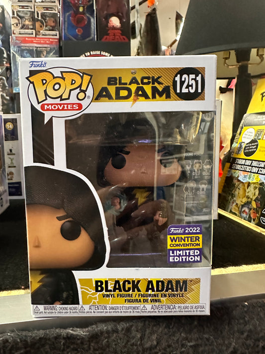 Black Adam Winter Convention 2022 #1251 Funko POP! vinyl Movies