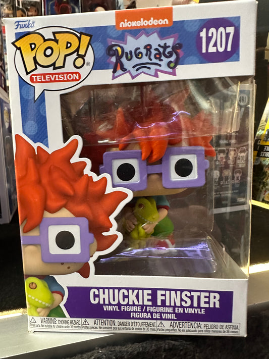 RUGRATS CHUCKIE FINSTER 3.75" POP VINYL FIGURE FUNKO NICKELODEON 1207